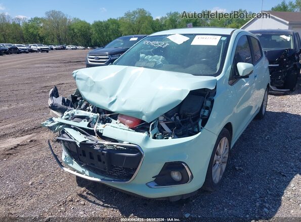 KL8CD6SA4JC440127 2018 CHEVROLET SPARK Teal 