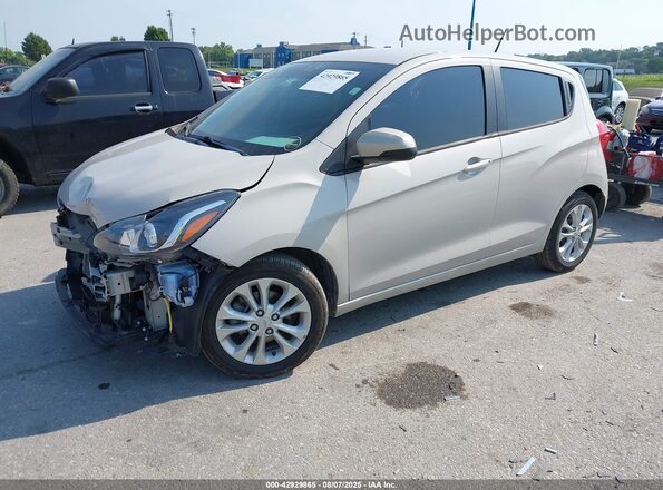 KL8CD6SA7MC741642 2021 CHEVROLET SPARK Кремовый Передняя левая четверть