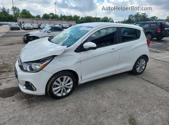 KL8CD6SAXJC419914 2018 CHEVROLET SPARK White წინა მარცხენა ხედი სამი მეოთხედიდან