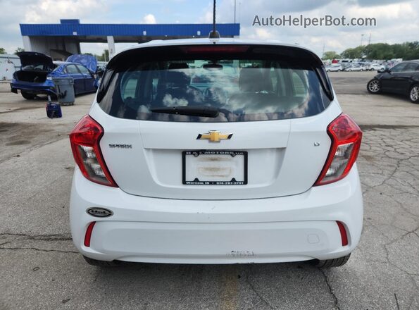 KL8CD6SAXJC419914 2018 CHEVROLET SPARK White უკანა ხედი