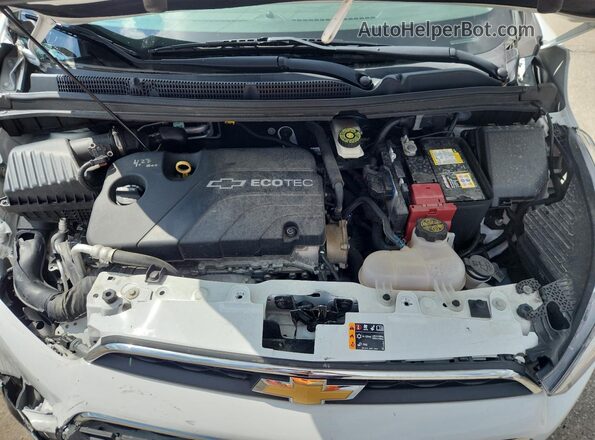 KL8CD6SAXJC419914 2018 CHEVROLET SPARK White უკანა სალონის ხედი