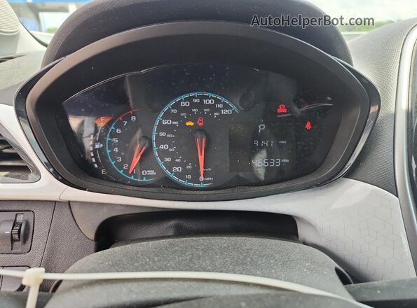 KL8CD6SAXJC419914 2018 CHEVROLET SPARK White ხელსაწყოთა პანელის ხედი
