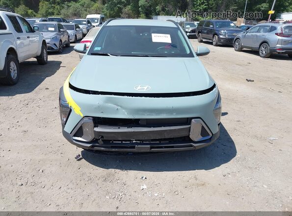 KM8HBCAB2SU280283 2025 HYUNDAI KONA Зеленый Вид щитка приборов