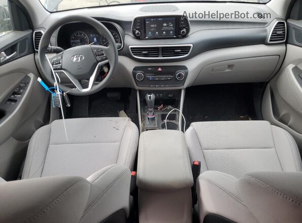 KM8J2CA47MU388548 2021 HYUNDAI TUCSON Черный Вид панели приборов