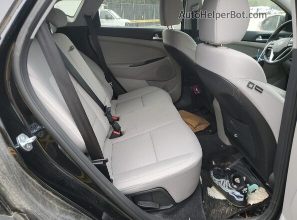KM8J2CA47MU388548 2021 HYUNDAI TUCSON Черный Вид задней части салона