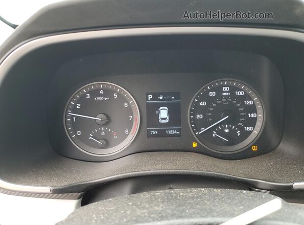 KM8J2CA47MU388548 2021 HYUNDAI TUCSON Черный Вид щитка приборов
