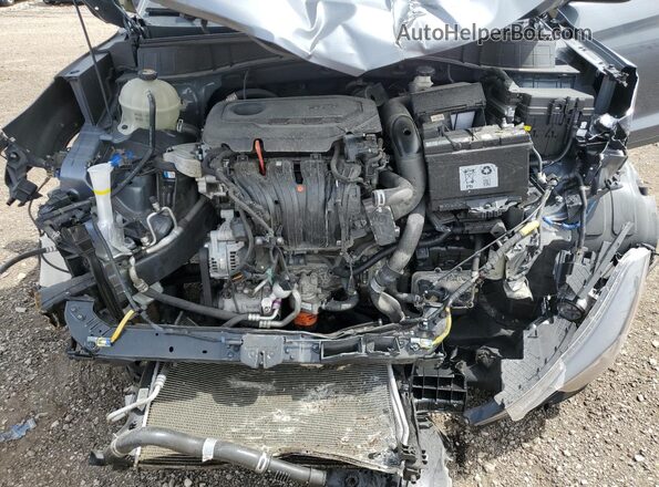 KM8J33AL7MU296893 2021 HYUNDAI TUCSON Gray ძრავის განყოფილების ხედი