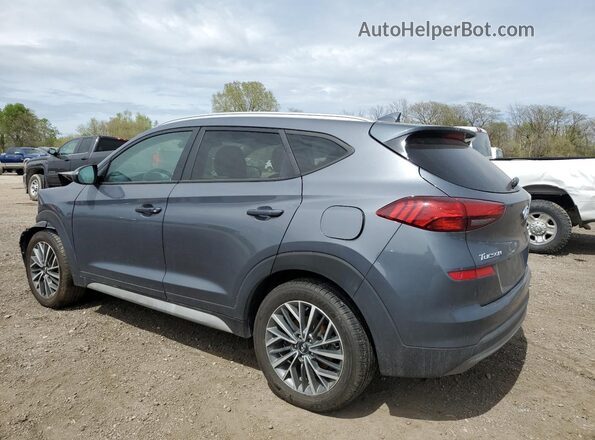 KM8J33AL7MU296893 2021 HYUNDAI TUCSON Gray უკანა მარცხენა