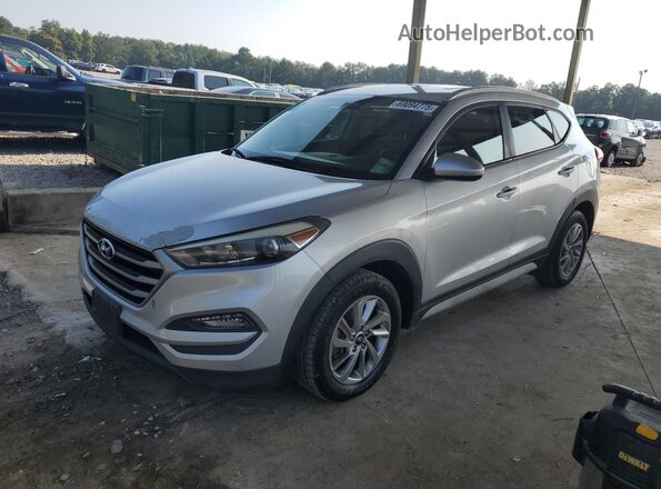 KM8J3CA44JU644122 2018 HYUNDAI TUCSON Silver Przód lewy