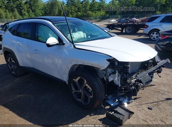 KM8JCCD12RU201819 2024 HYUNDAI TUCSON HYBRID Белый Передняя правая четверть