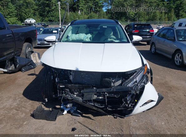 KM8JCCD12RU201819 2024 HYUNDAI TUCSON HYBRID Белый Вид спереди