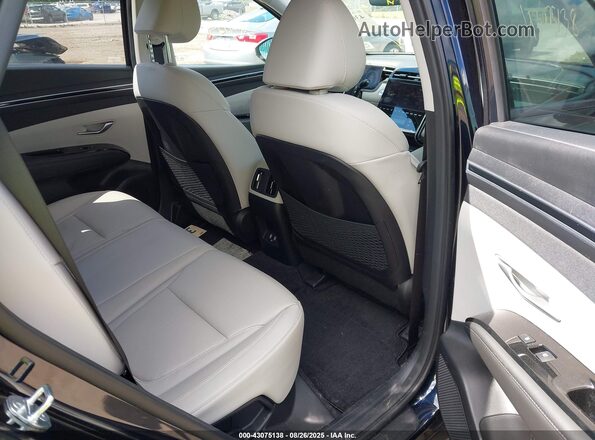 KM8JFDA29PU120890 2023 HYUNDAI TUCSON PLUG-IN HYBRID Blue Widok naklejki z numerem VIN
