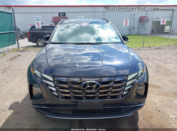 KM8JFDA29PU120890 2023 HYUNDAI TUCSON PLUG-IN HYBRID Blue Widok zestawu wskaźników