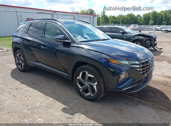 KM8JFDA29PU120890 2023 HYUNDAI TUCSON PLUG-IN HYBRID Blue Przód prawy