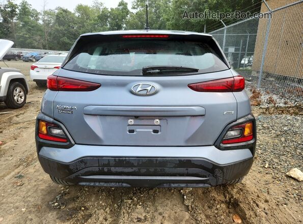KM8K1CAA8MU661655 2021 HYUNDAI KONA Gray Հետևի տեսք