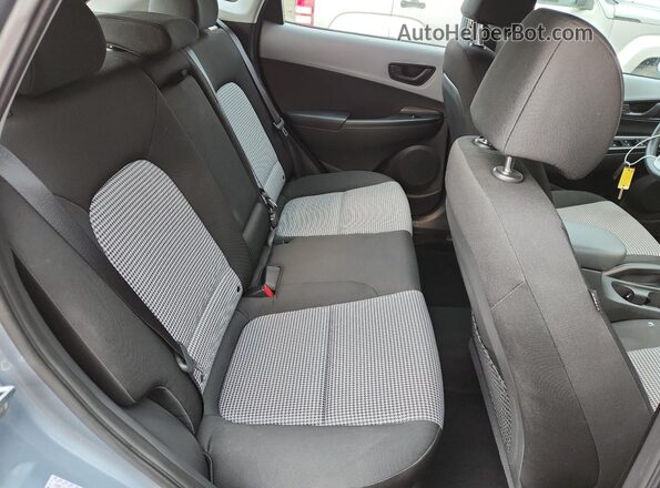 KM8K1CAA8MU661655 2021 HYUNDAI KONA Gray Սալոնի հետևի տեսք