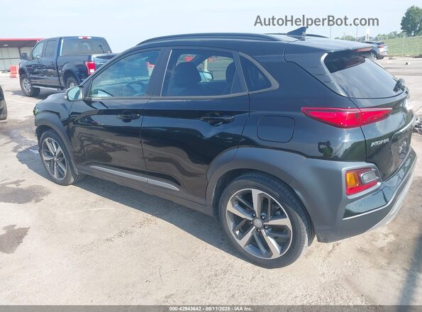 KM8K33A56MU705472 2021 HYUNDAI KONA Black Tył lewy