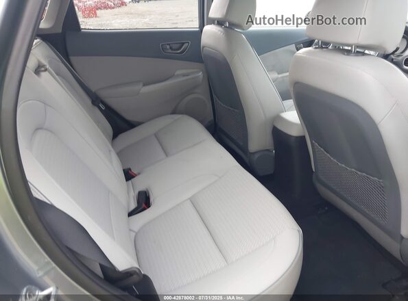 KM8K33AG1MU099001 2021 HYUNDAI KONA ELECTRIC Silver VIN sticker view