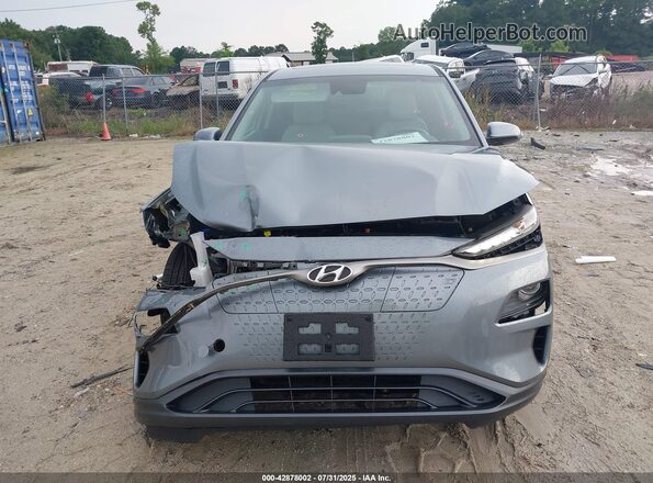 KM8K33AG1MU099001 2021 HYUNDAI KONA ELECTRIC Silver Instrument cluster view