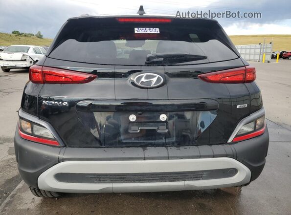 KM8K3CABXPU960250 2023 HYUNDAI KONA Black Widok z tyłu