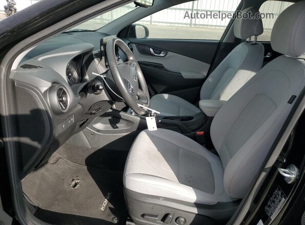 KM8K3CABXPU960250 2023 HYUNDAI KONA Black Widok wnętrza z przodu