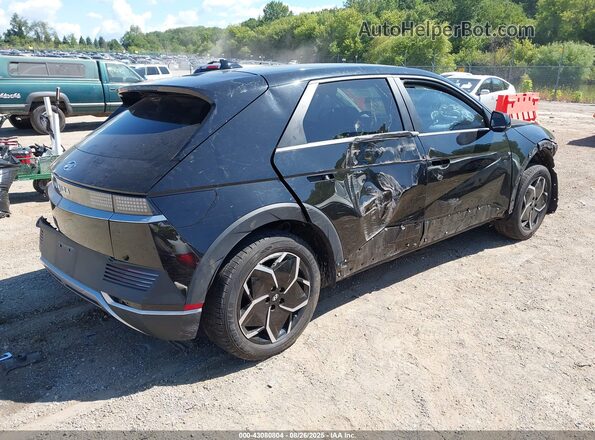 KM8KM4AE4NU064505 2022 HYUNDAI IONIQ 5 Черный Задняя правая четверть