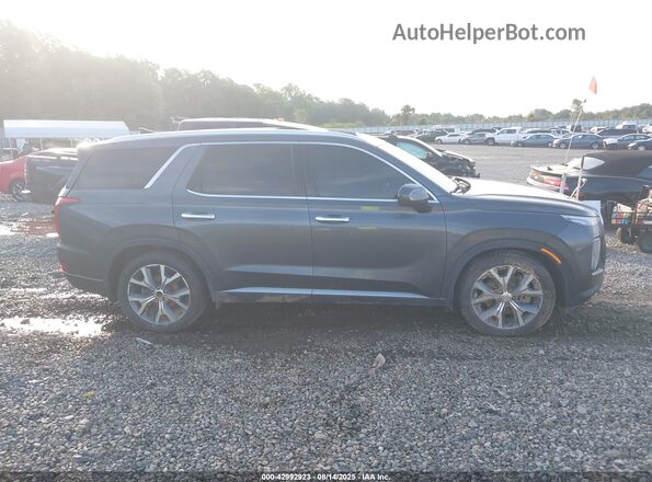 KM8R44HE2MU185598 2021 HYUNDAI PALISADE Gray Vista interior trasera
