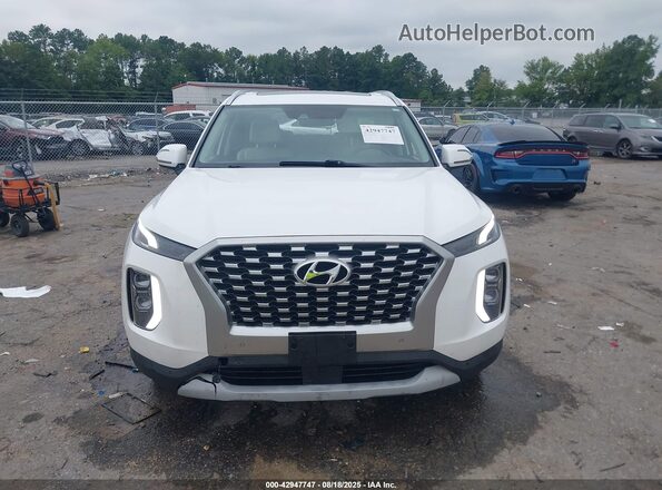 KM8R44HE9MU264461 2021 HYUNDAI PALISADE Белый Вид щитка приборов