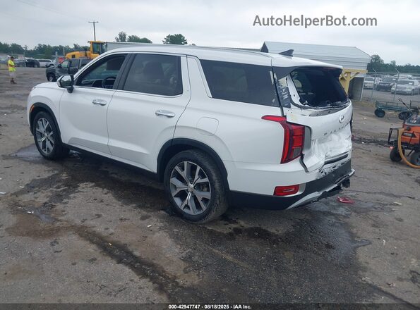 KM8R44HE9MU264461 2021 HYUNDAI PALISADE Белый Задняя левая четверть