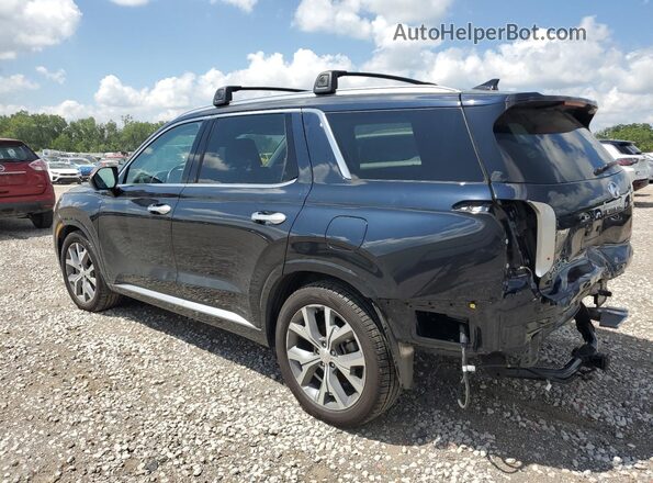KM8R5DHE6MU317811 2021 HYUNDAI PALISADE Black უკანა მარცხენა