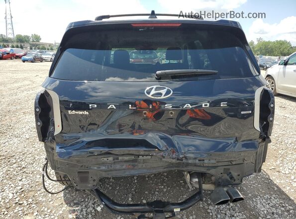 KM8R5DHE6MU317811 2021 HYUNDAI PALISADE Black უკანა ხედი