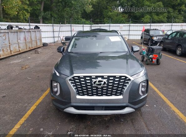KM8R5DHE8MU287193 2021 HYUNDAI PALISADE Бирюзовый Вид щитка приборов
