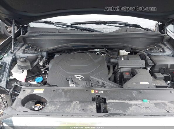 KM8R7DGE8PU622839 2023 HYUNDAI PALISADE Черный Вид сзади