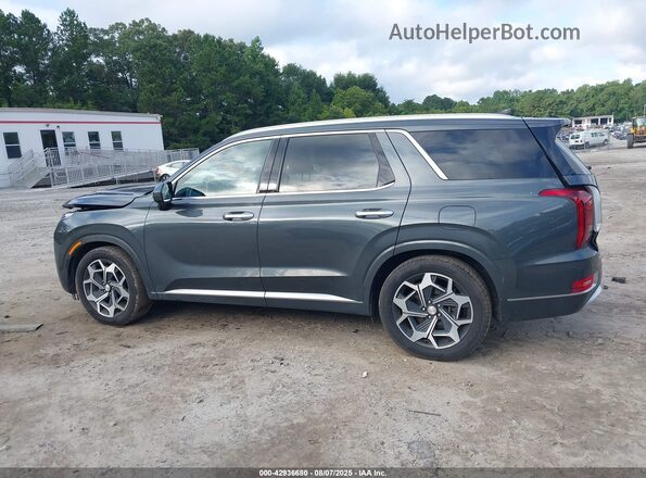 KM8R7DHE6MU246863 2021 HYUNDAI PALISADE Gray 