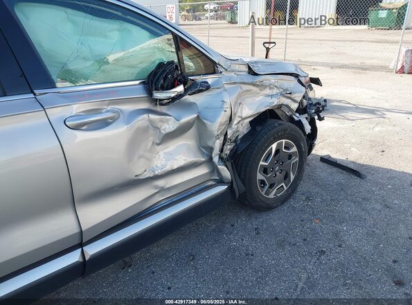 KM8S2DA14NU023813 2022 HYUNDAI SANTA FE HYBRID BLUE Gray წინა ხედი