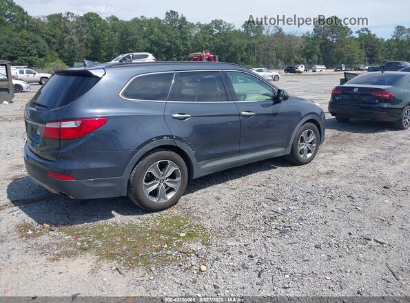 KM8SM4HF5GU146583 2016 HYUNDAI SANTA FE Серый Задняя правая четверть