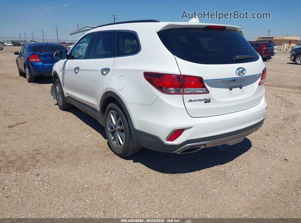KM8SN4HF2KU308370 2019 HYUNDAI SANTA FE XL Белый Задняя левая четверть