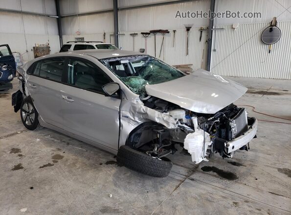 KMHC65LC3KU158953 2019 HYUNDAI IONIQ Silver Передня права чверть