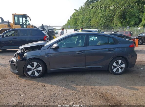 KMHC65LD1KU105838 2019 HYUNDAI IONIQ PLUG-IN HYBRID Серый Панорамный вид салона 360°