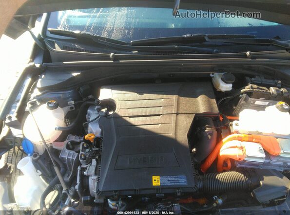 KMHC75LC0NU266870 2022 HYUNDAI IONIQ Blue Հետևի տեսք