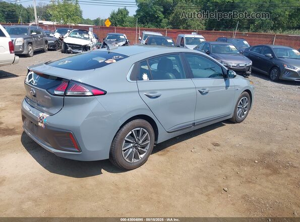 KMHC85LJ3LU061293 2020 HYUNDAI IONIQ ELECTRIC Серый Задняя правая четверть