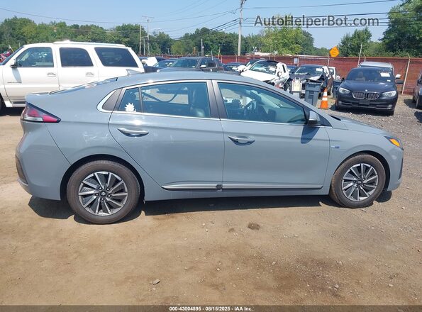 KMHC85LJ3LU061293 2020 HYUNDAI IONIQ ELECTRIC Серый Вид задней части салона