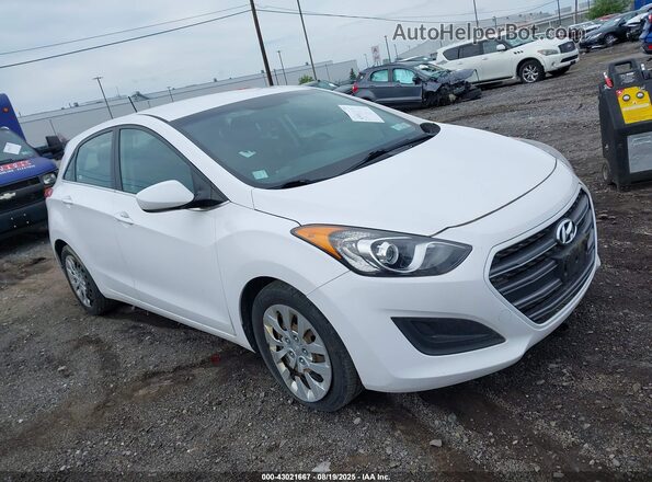 KMHD35LH1GU284616 2016 HYUNDAI ELANTRA GT Белый Передняя правая четверть