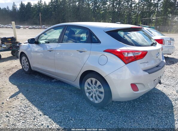 KMHD35LH1GU304573 2016 HYUNDAI ELANTRA GT Silver Trasero izquierdo