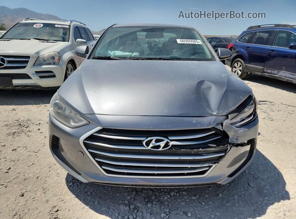 KMHD84LF2JU535757 2018 HYUNDAI ELANTRA Gray Вид спереду