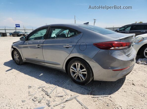 KMHD84LF2JU535757 2018 HYUNDAI ELANTRA Gray Задня ліва чверть
