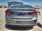 2018 Hyundai Elantra Sel Gray vin: KMHD84LF2JU535757