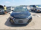 2018 Hyundai Elantra Sel Black vin: KMHD84LF4JU612810