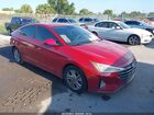 2020 Hyundai Elantra Sel Red vin: KMHD84LF5LU936836
