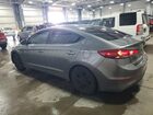2018 Hyundai Elantra Sel Gray vin: KMHD84LF9JU633376